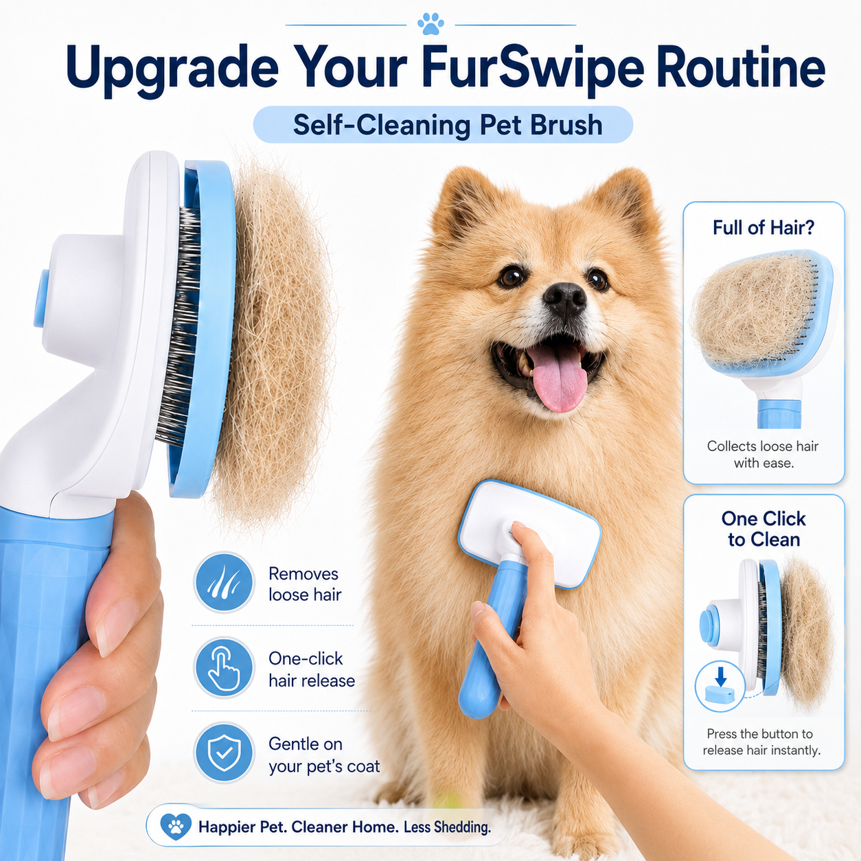 Pet Hair Removal Brush